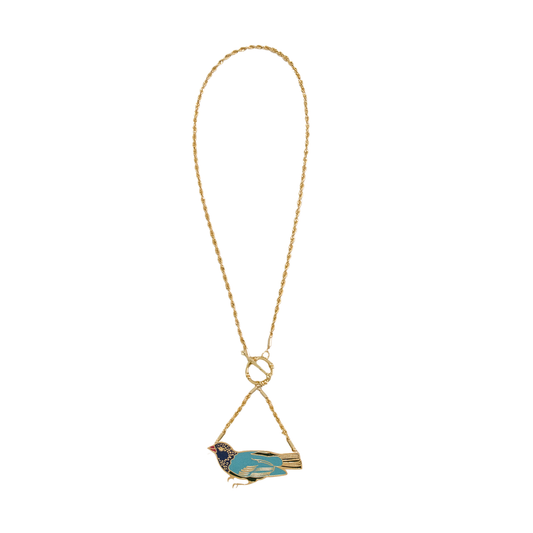 BIRD NECKLACE - Pajarolimon Colombia