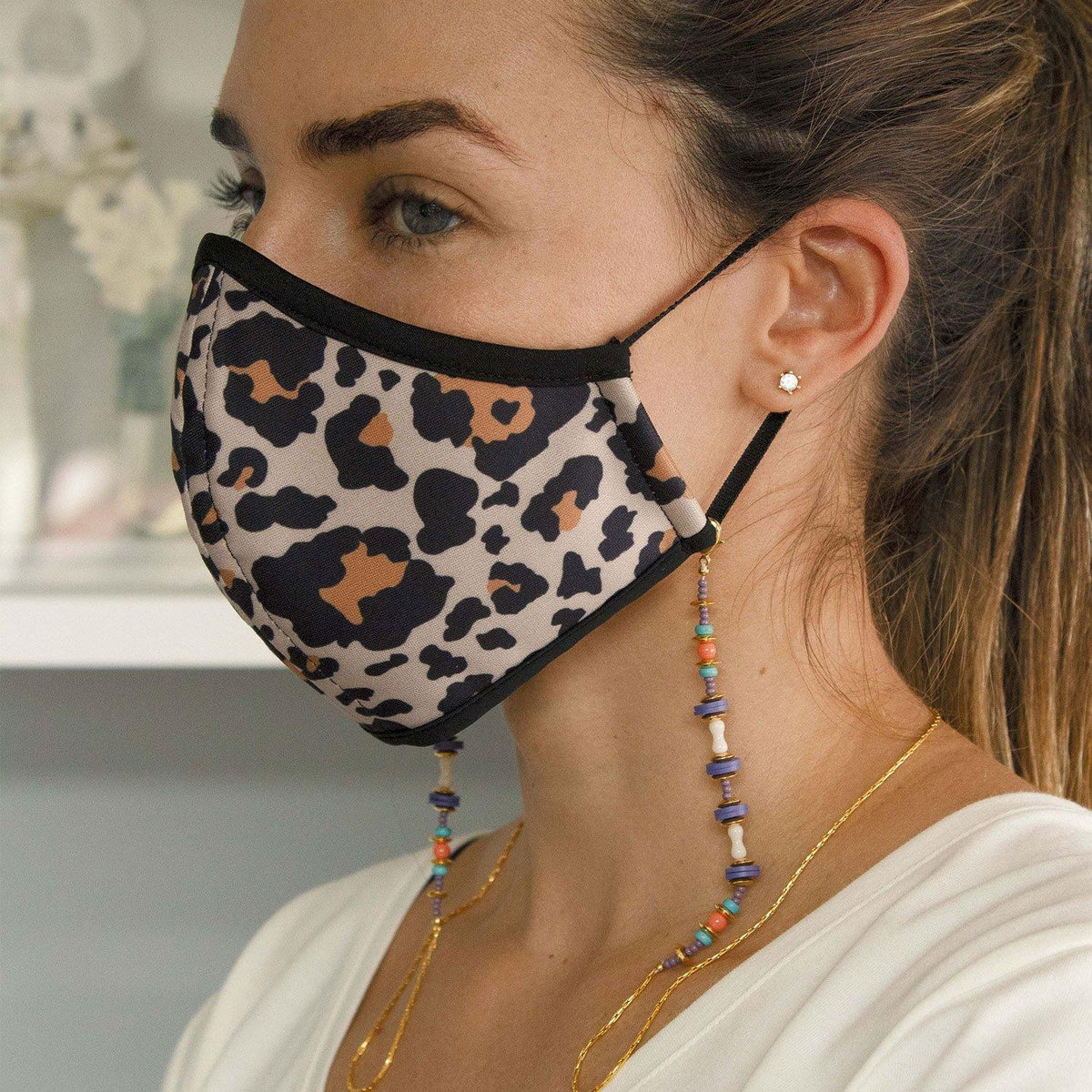 MASK + MASK CHAIN - NECKLACES para mujer - Pajarolimon Colombia