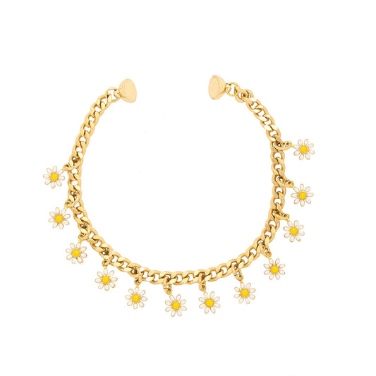 PULSERA MARGARITA BLANCA